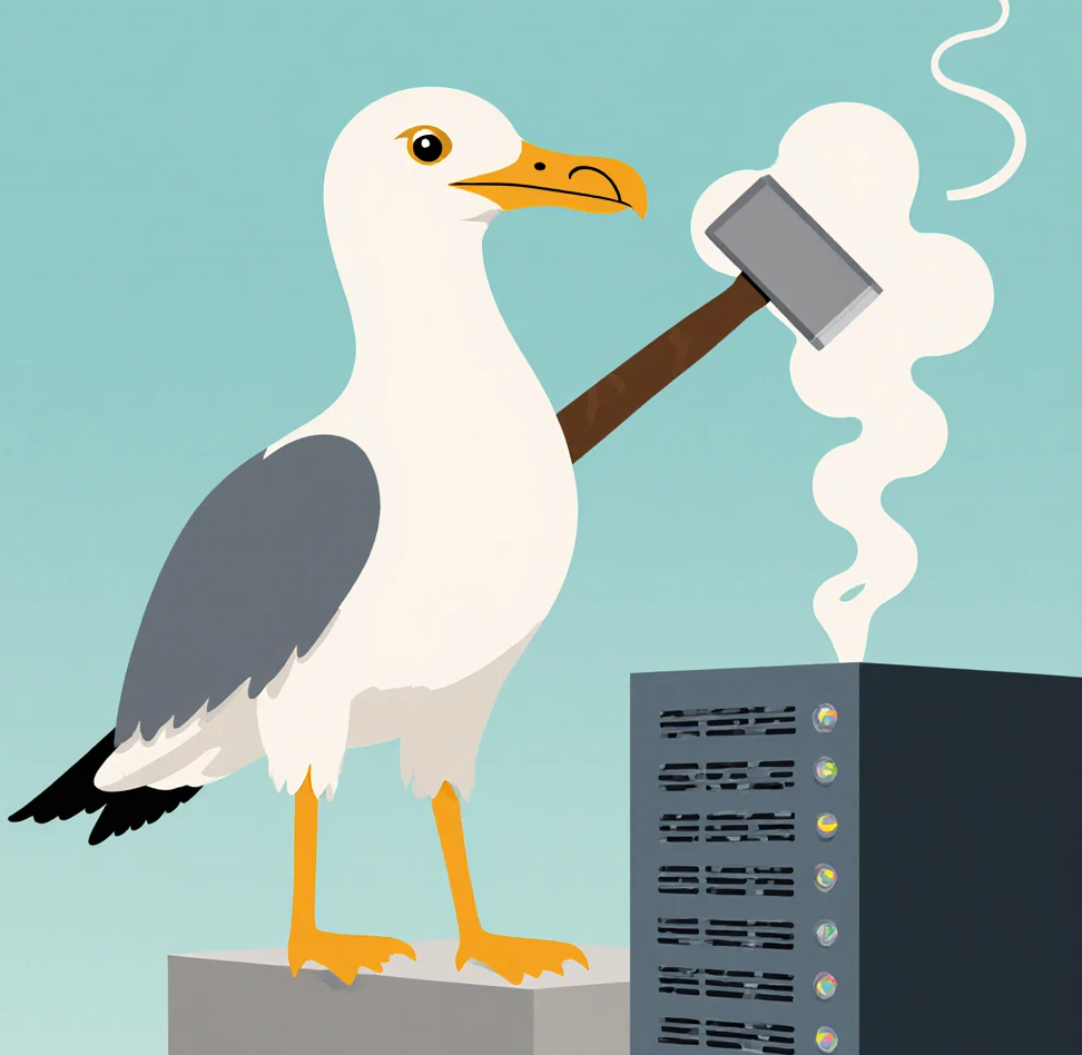 Chaika destroy this server